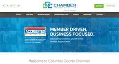 Desktop Screenshot of columbiacountychamber.com